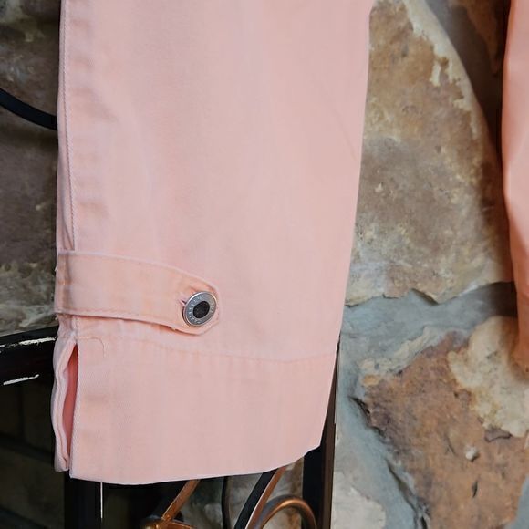 Caribbean Joe Orange‎ Sherbert Capri Pants Sz 10 - Picture 7 of 13